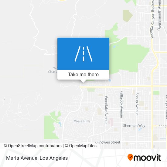 Mapa de Marla Avenue