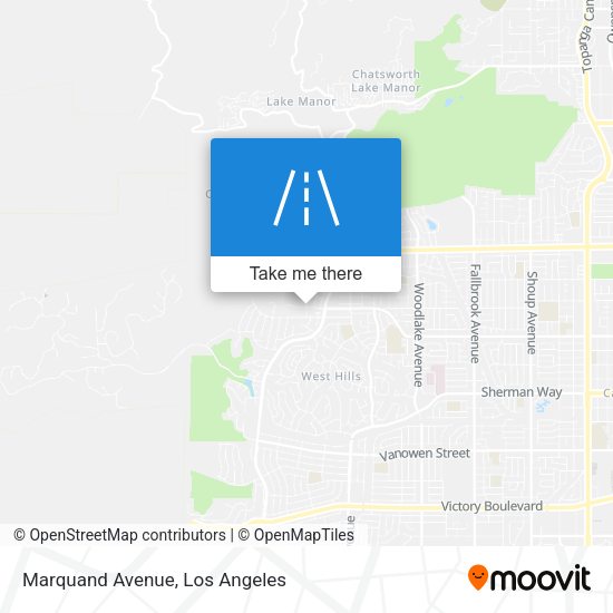 Marquand Avenue map