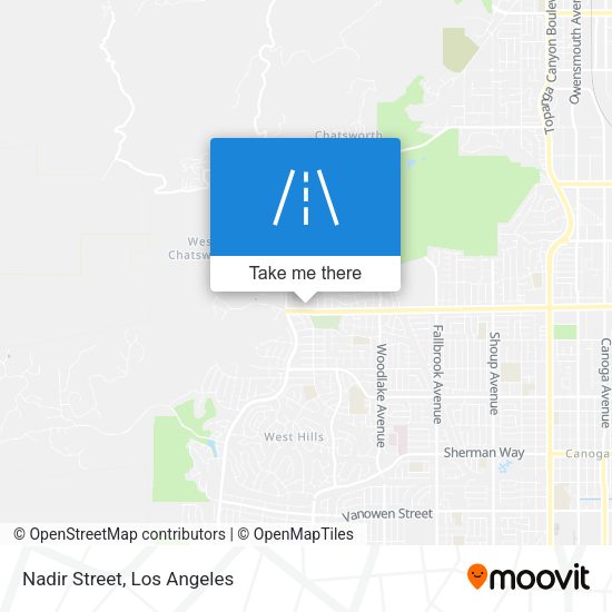 Mapa de Nadir Street