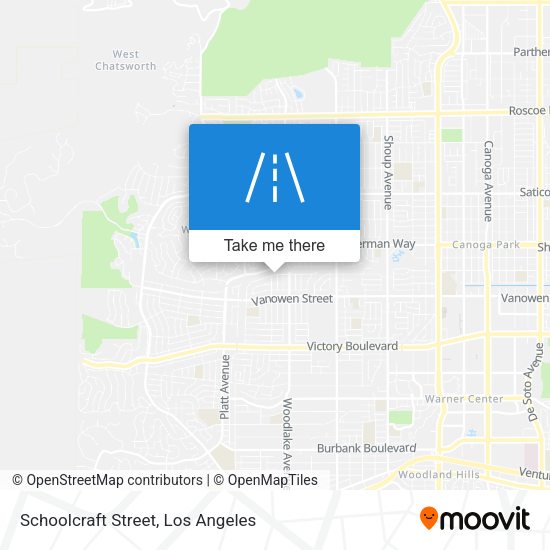 Schoolcraft Street map