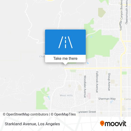 Starkland Avenue map
