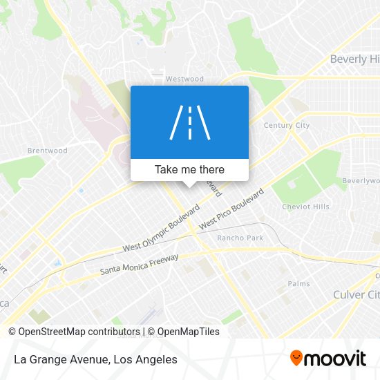 Mapa de La Grange Avenue