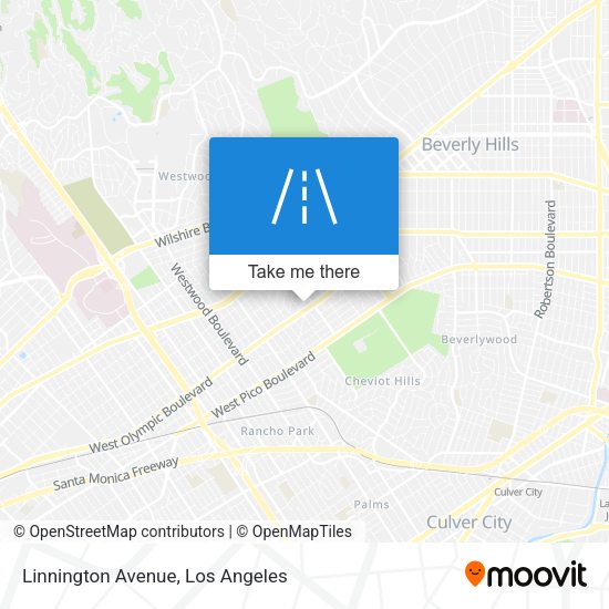 Linnington Avenue map