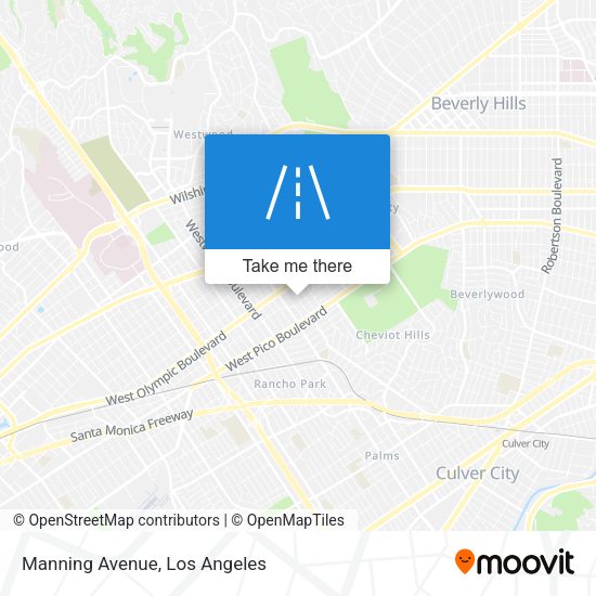 Mapa de Manning Avenue