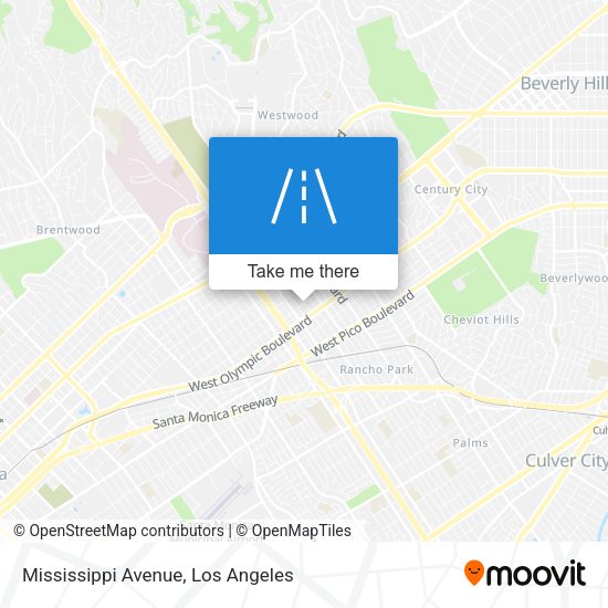 Mississippi Avenue map