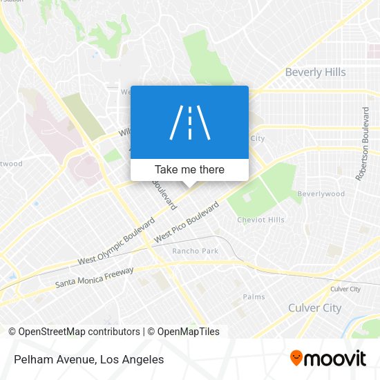 Mapa de Pelham Avenue