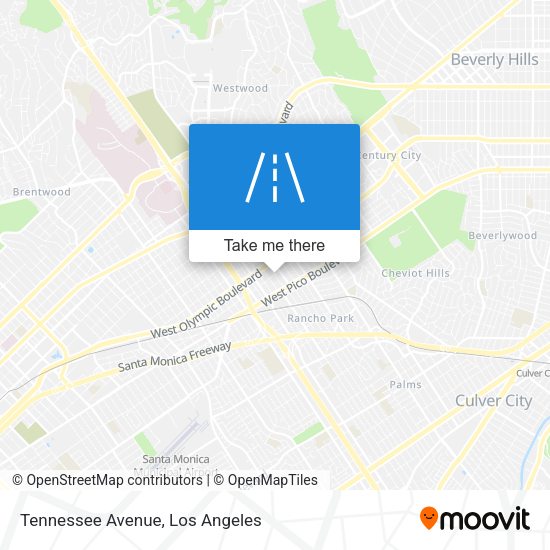 Tennessee Avenue map