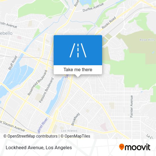 Mapa de Lockheed Avenue