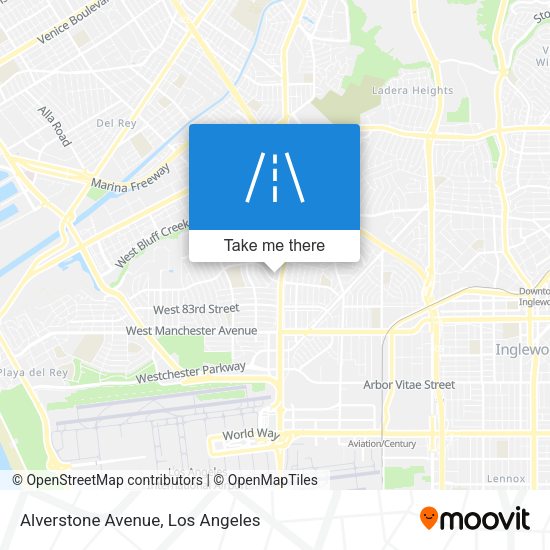 Mapa de Alverstone Avenue