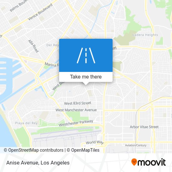 Mapa de Anise Avenue