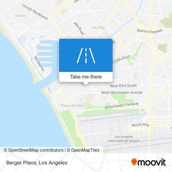 Mapa de Berger Place