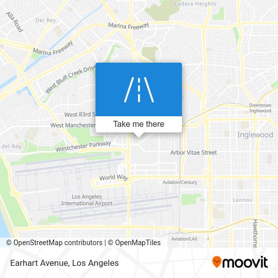 Mapa de Earhart Avenue