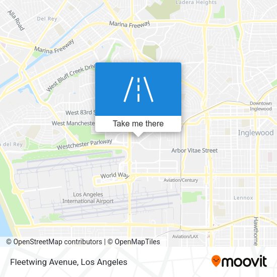 Mapa de Fleetwing Avenue