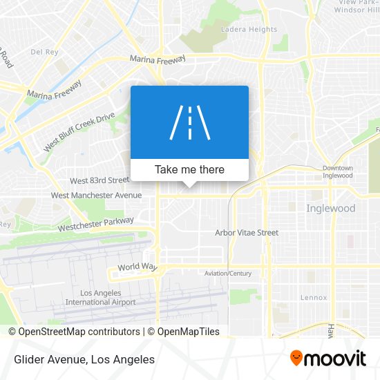Mapa de Glider Avenue