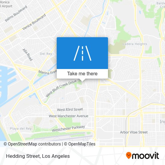 Mapa de Hedding Street