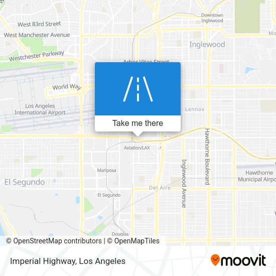 Mapa de Imperial Highway