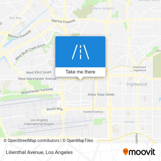 Lilienthal Avenue map
