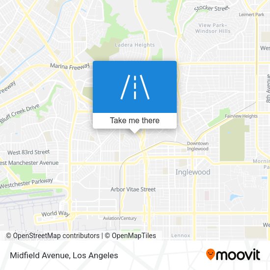 Mapa de Midfield Avenue