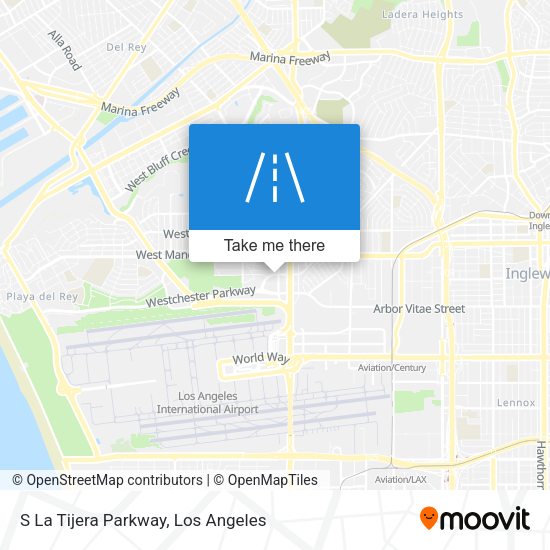Mapa de S La Tijera Parkway