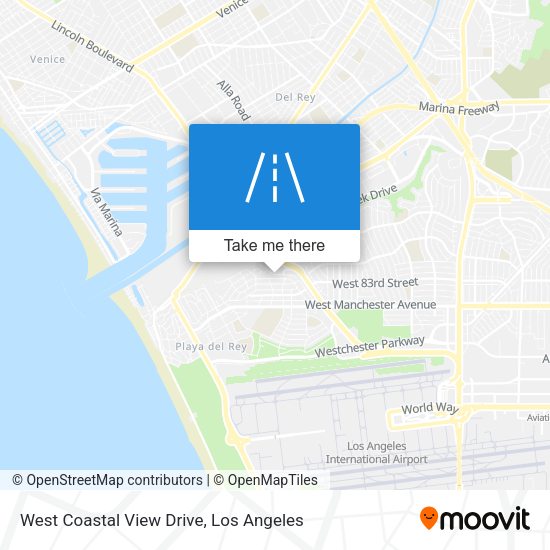 Mapa de West Coastal View Drive