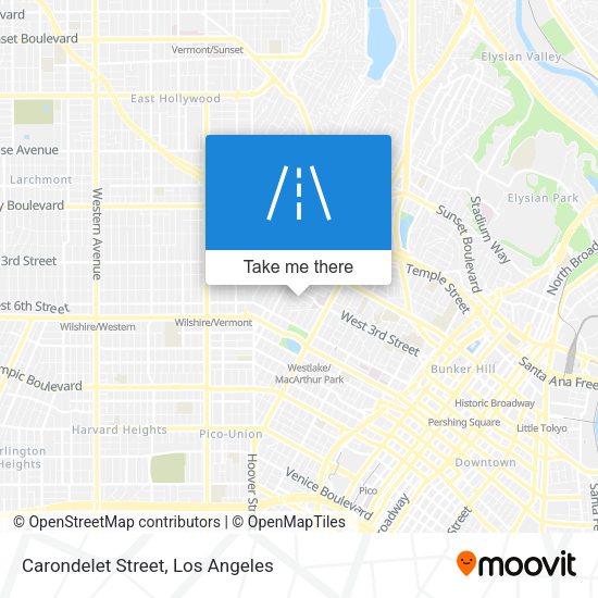 Carondelet Street map