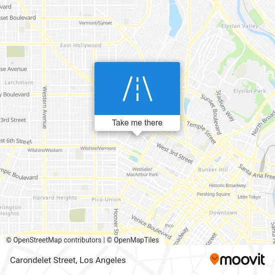 Carondelet Street map