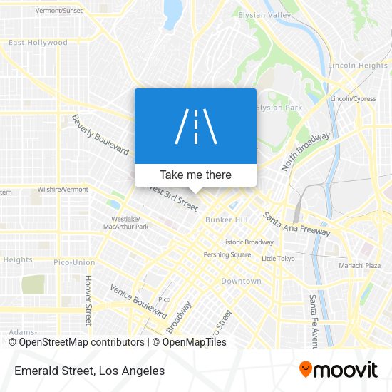 Mapa de Emerald Street