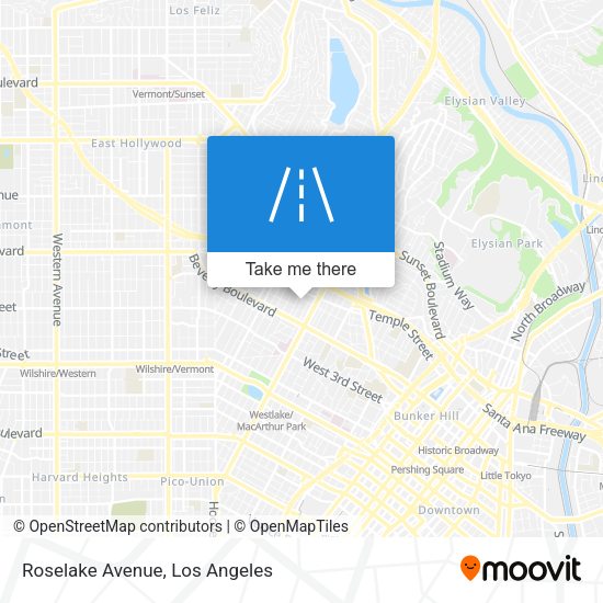 Mapa de Roselake Avenue