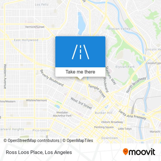 Ross Loos Place map