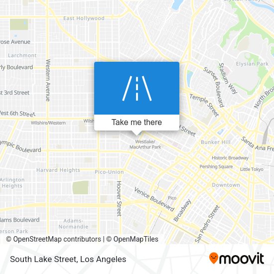 South Lake Street map