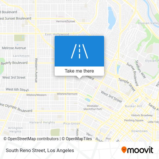 Mapa de South Reno Street
