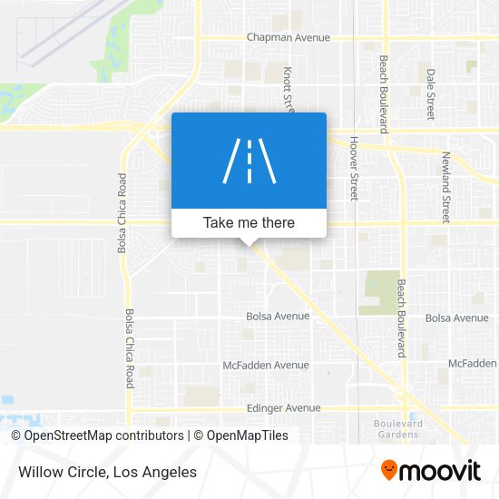 Mapa de Willow Circle