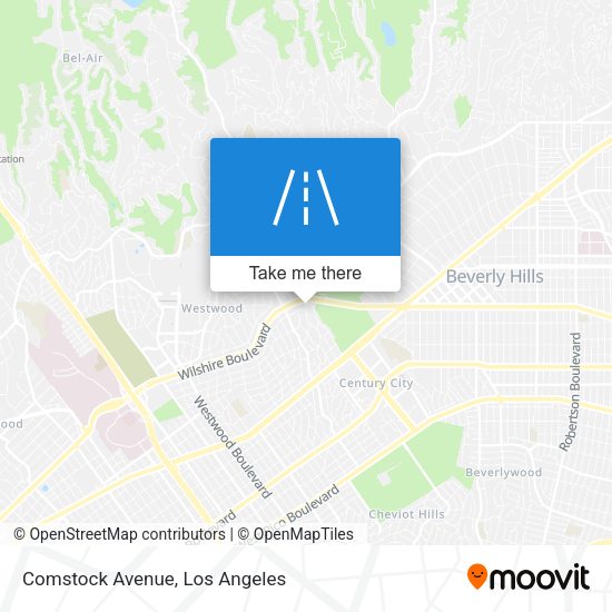 Mapa de Comstock Avenue