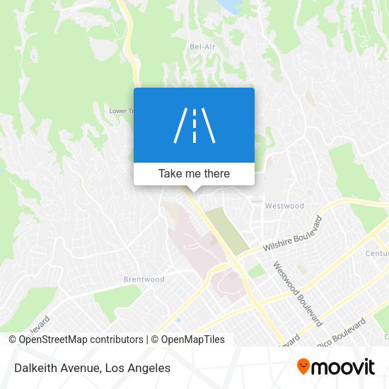 Mapa de Dalkeith Avenue