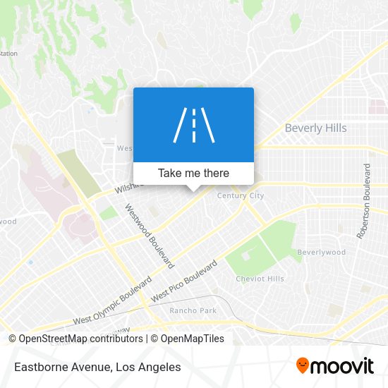 Mapa de Eastborne Avenue