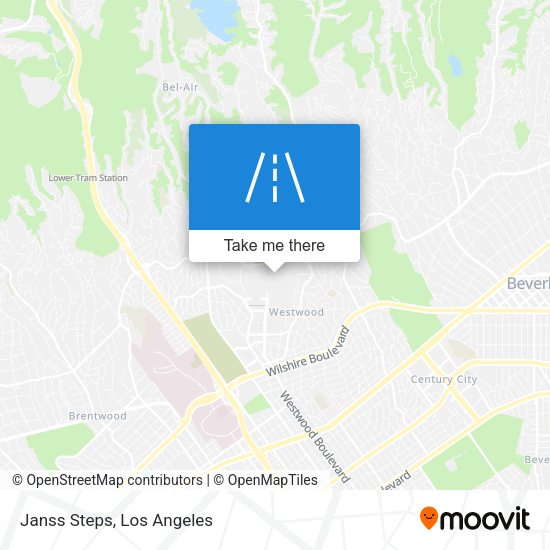 Janss Steps map