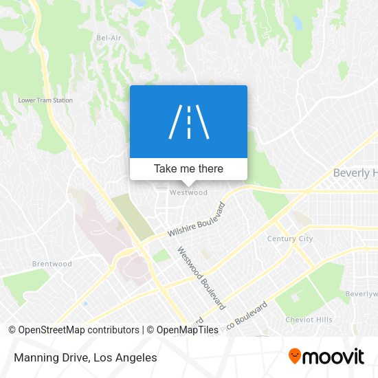 Mapa de Manning Drive