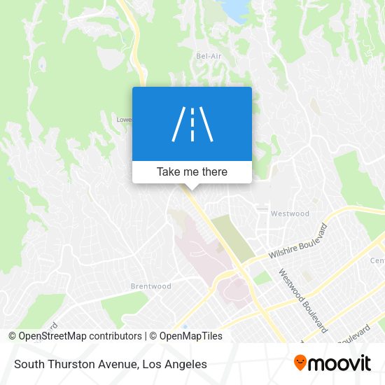 South Thurston Avenue map