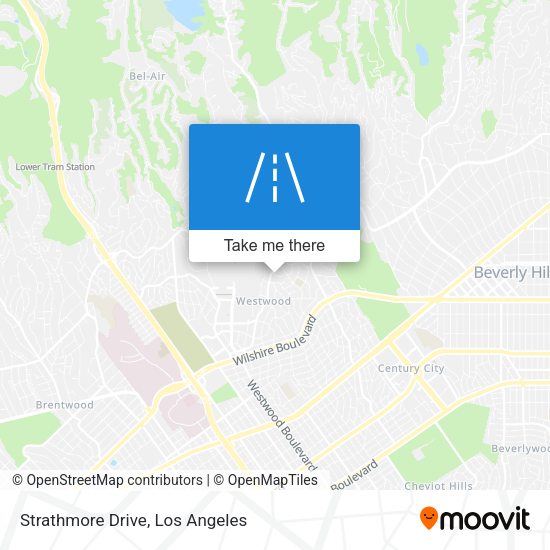 Mapa de Strathmore Drive