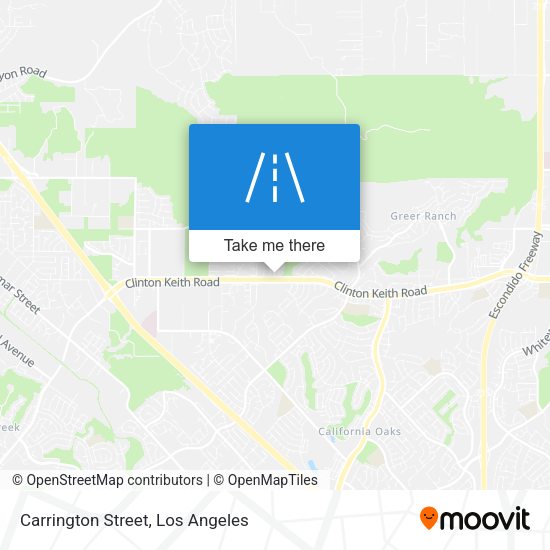 Carrington Street map