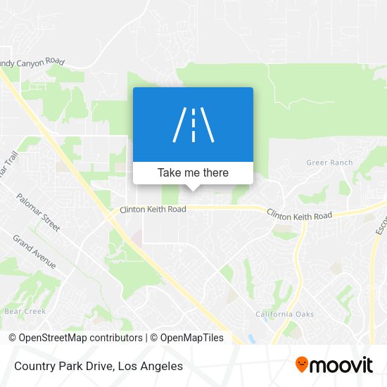 Country Park Drive map