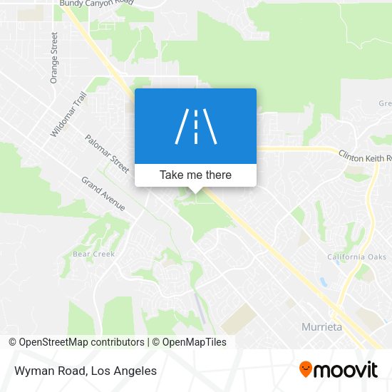 Mapa de Wyman Road