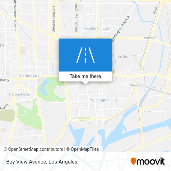 Mapa de Bay View Avenue