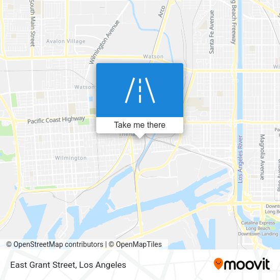 East Grant Street map
