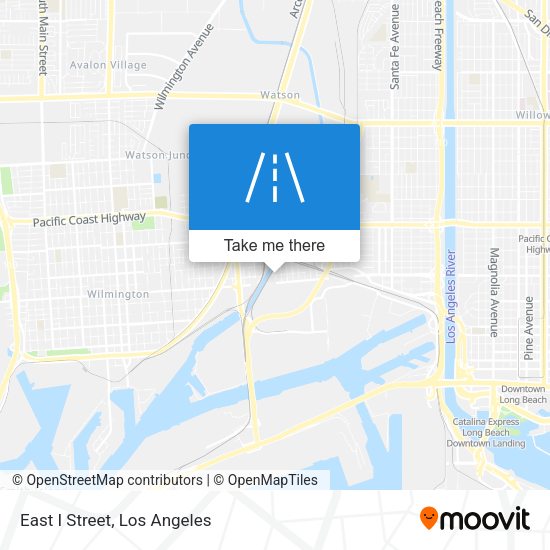 Mapa de East I Street
