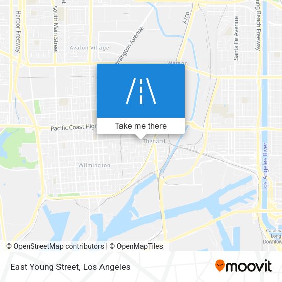 Mapa de East Young Street