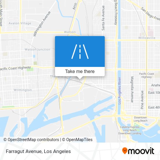 Farragut Avenue map
