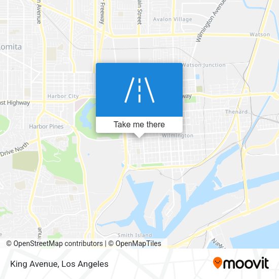 Mapa de King Avenue