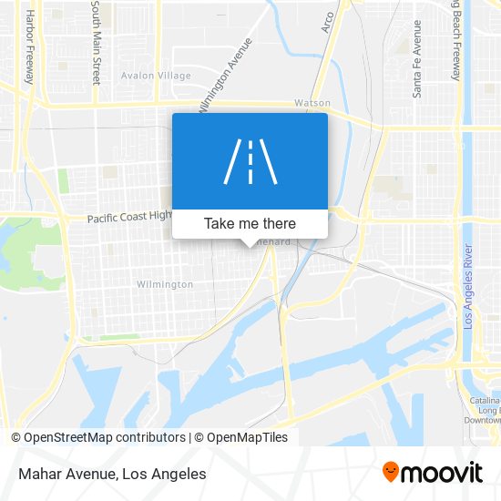 Mahar Avenue map