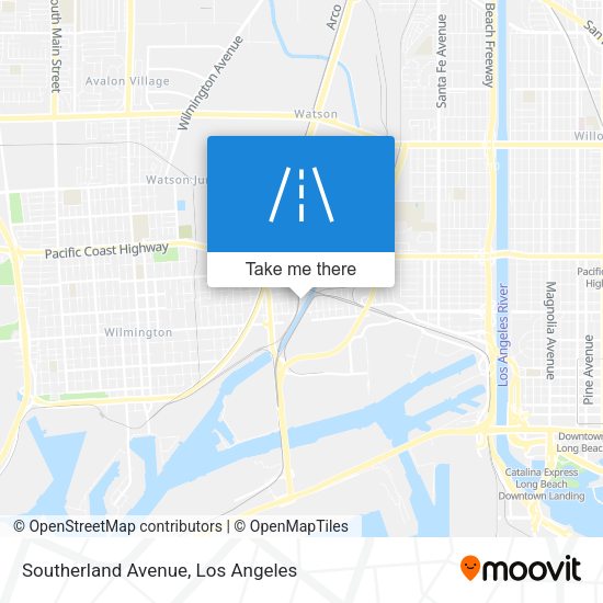 Southerland Avenue map
